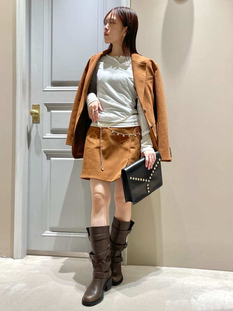 バリエーションラップミニスカート(ミニスカート)｜スカート｜LILY