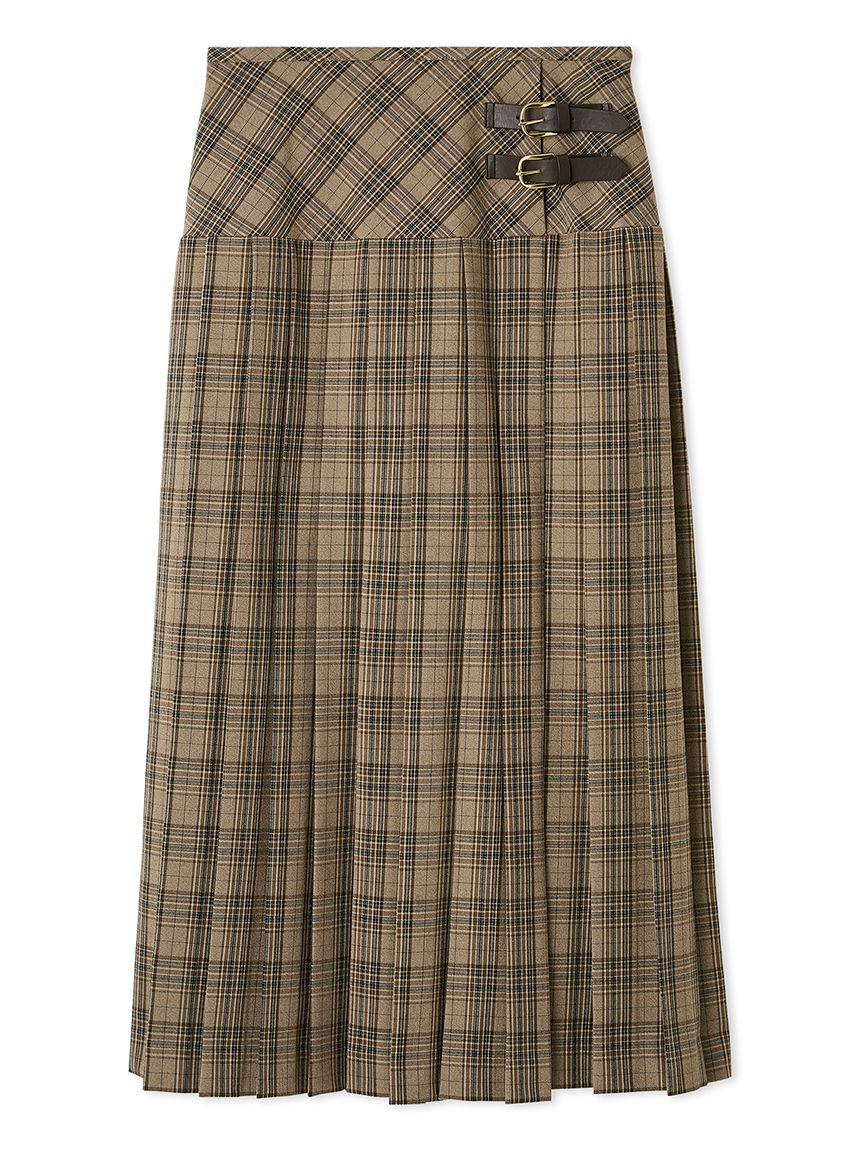 リリーブラウン　ベルテッドプリーツスカショーパン ベルテッドプリーツスカショーパン(スカートパンツ)｜パンツ