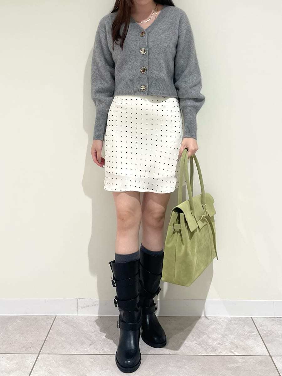 サテンミディナロースカート(膝丈スカート)｜スカート｜LILY BROWN