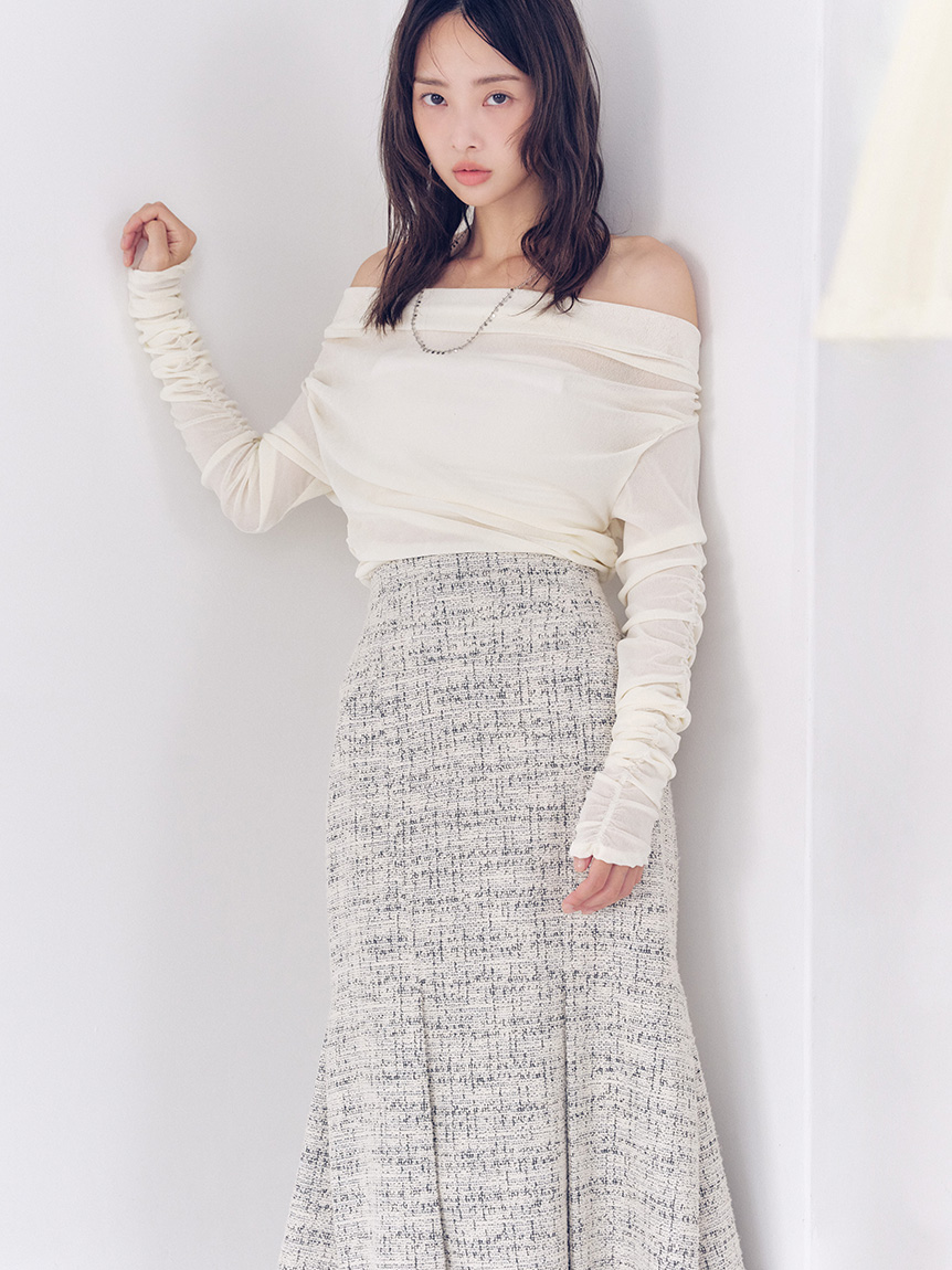 スカート sora バリエーションサーキュラーロングスカート(ロングスカート