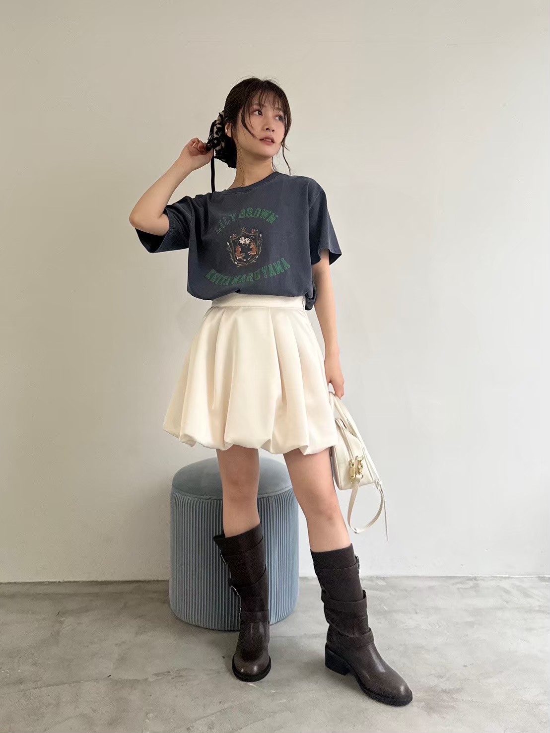 バルーンミニスカート(ミニスカート)｜スカート｜LILY BROWN（リリー