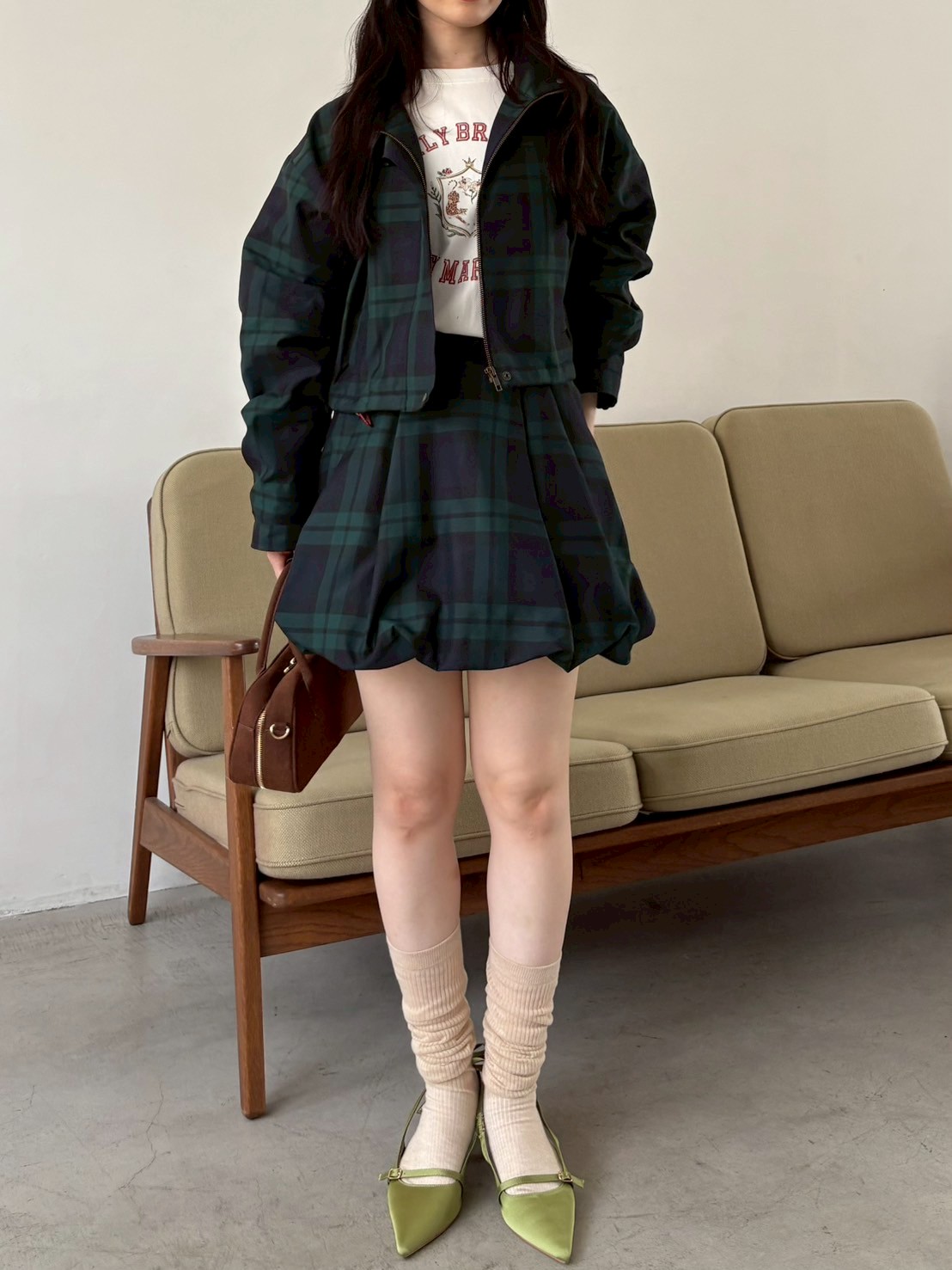 バルーンミニスカート(ミニスカート)｜スカート｜LILY BROWN（リリー