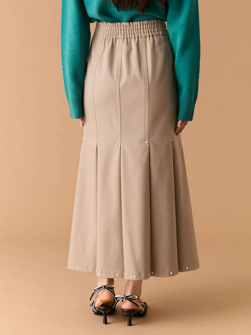 スタッズタックマーメイドスカート(ロングスカート)｜スカート｜LILY