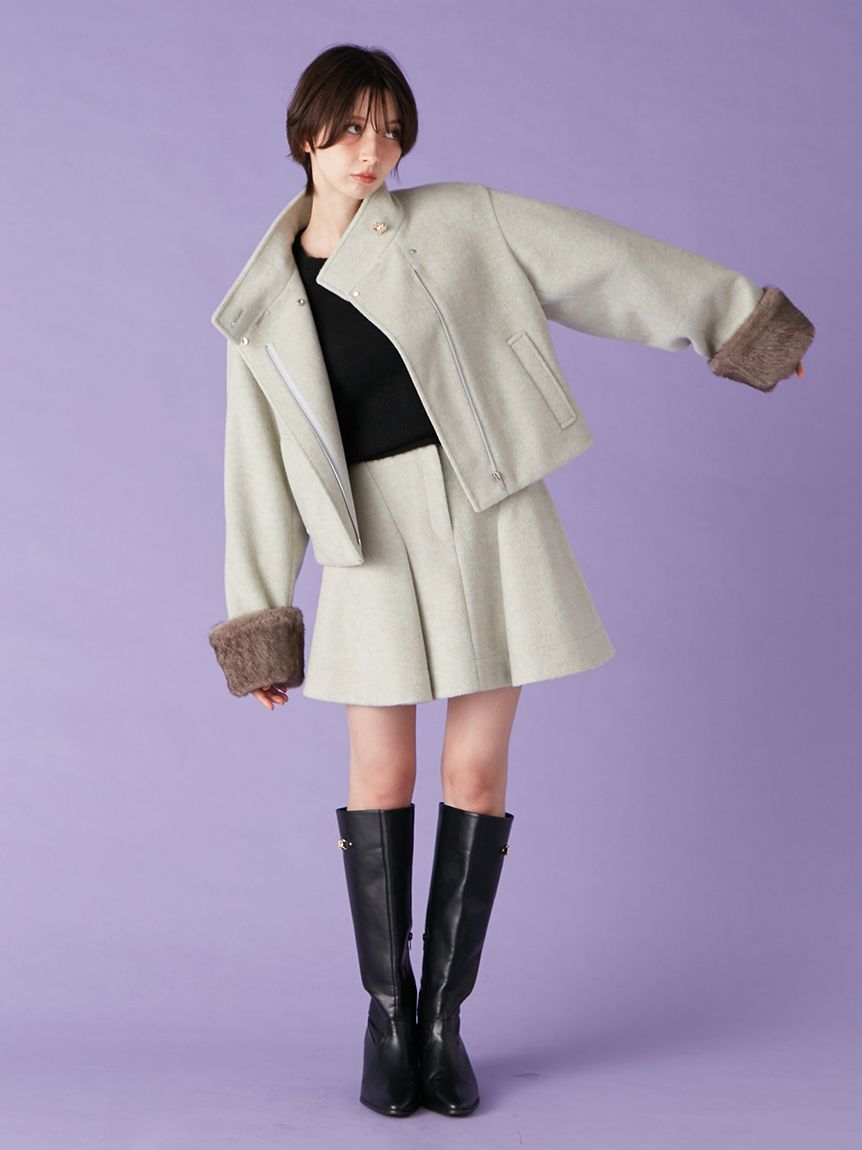 フレアミニスカート(フレアスカート)｜スカート｜LILY BROWN（リリー