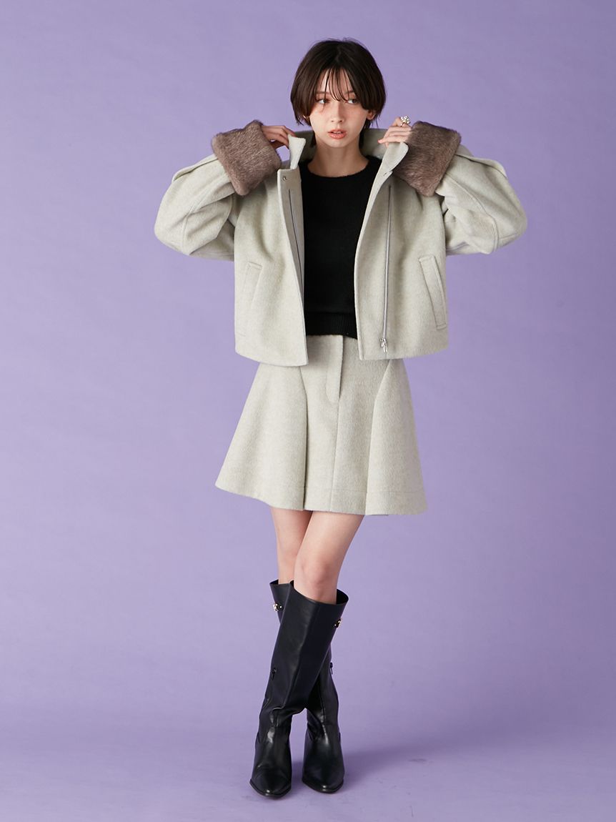 フレアミニスカート(フレアスカート)｜スカート｜LILY BROWN（リリー