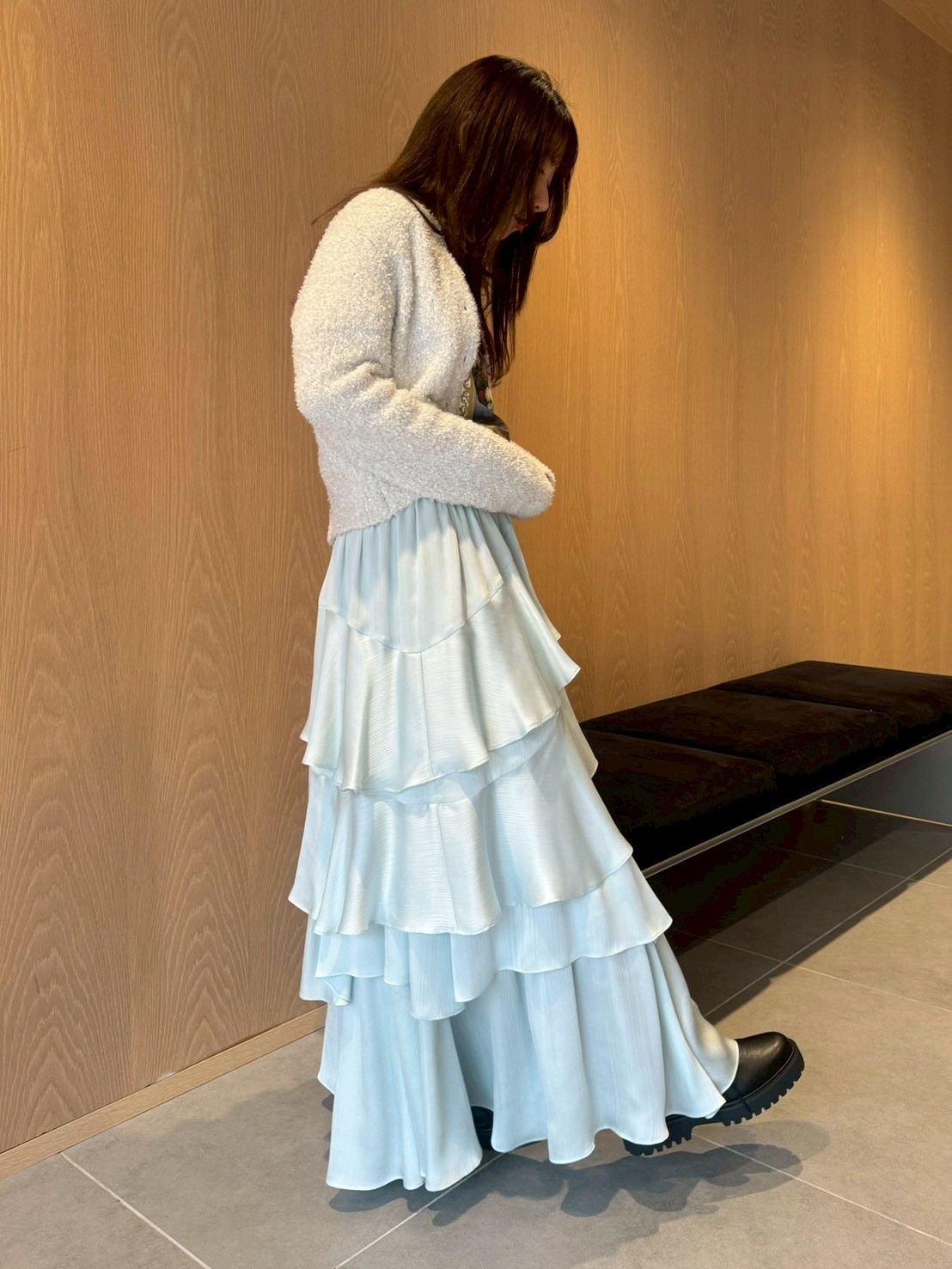 LILY BROWN スリットティアードスカート LILY BROWN｜スリットティアードスカート | Rakuten Fashion(楽天