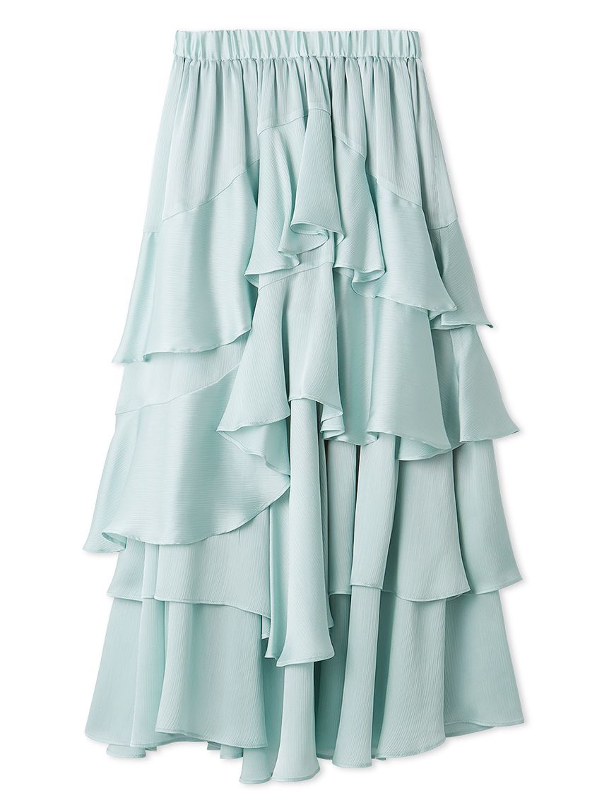 スリットティアードスカート(ロングスカート)｜スカート｜LILY BROWN