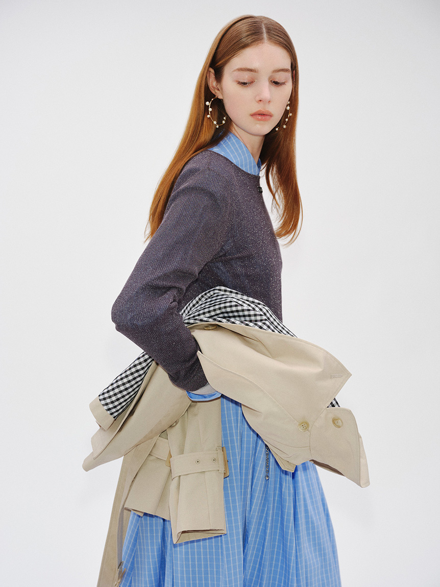 2wayボリュームシャツスカート(ロングスカート)｜スカート｜LILY