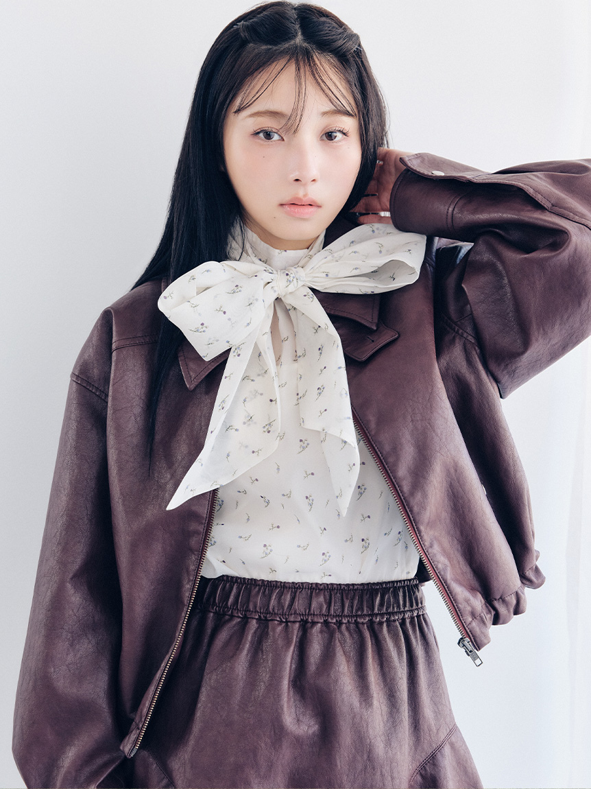 フレアミニスカート(セットアップアイテム)｜LILY BROWN（リリー