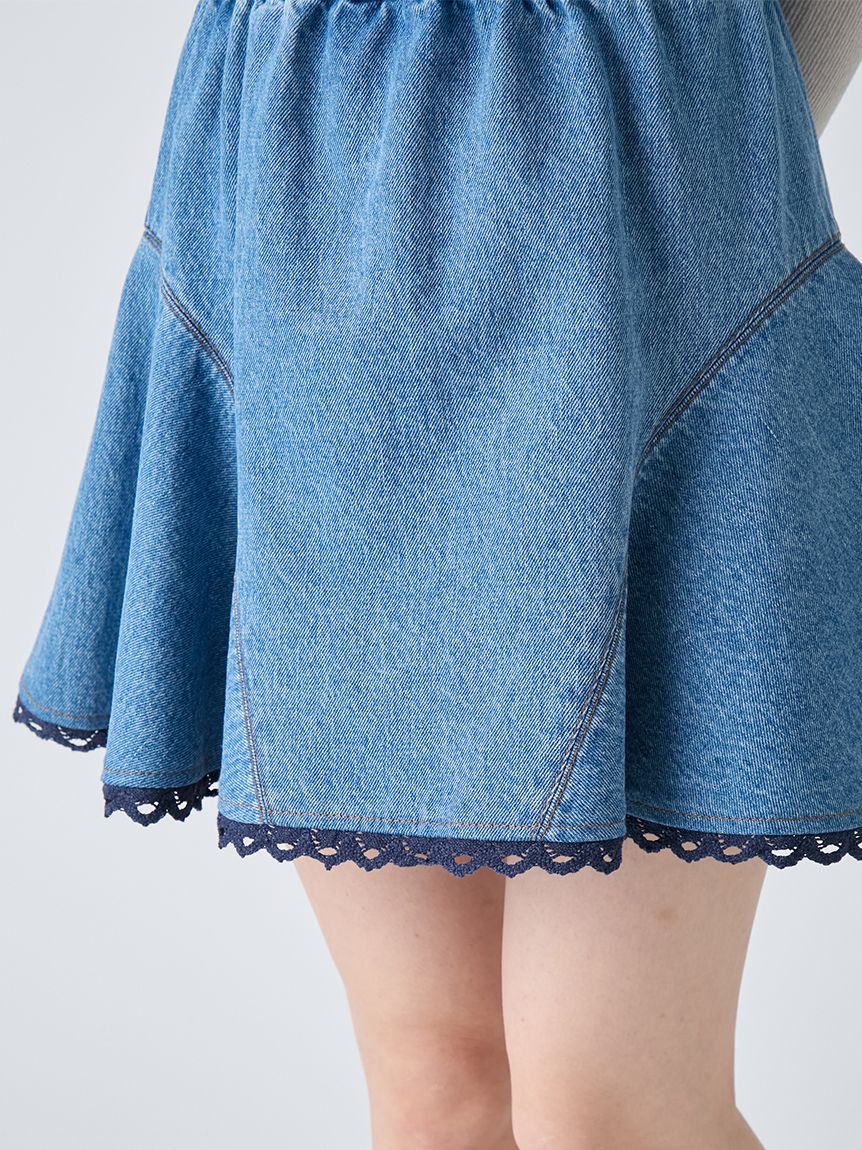 フレアミニスカート(セットアップアイテム)｜LILY BROWN（リリー