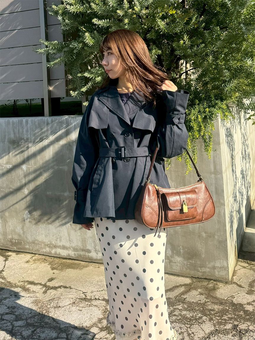 完売色♥️新作新品✨LILY BROWN プリントシフォンバイアスミディスカート LILY BROWN（リリーブラウン） スカート プリントシフォンバイアス