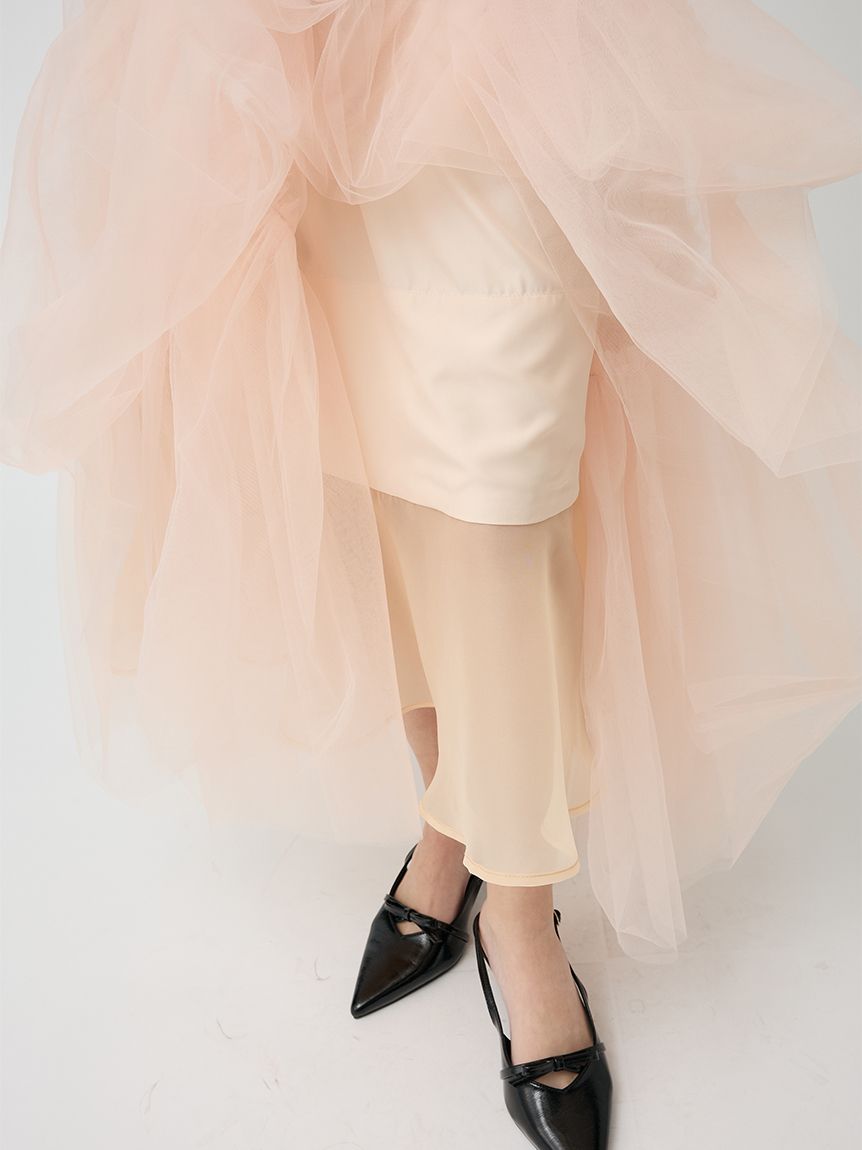 ボリュームチュールスカート(ロングスカート)｜SKIRT｜LILY BROWN
