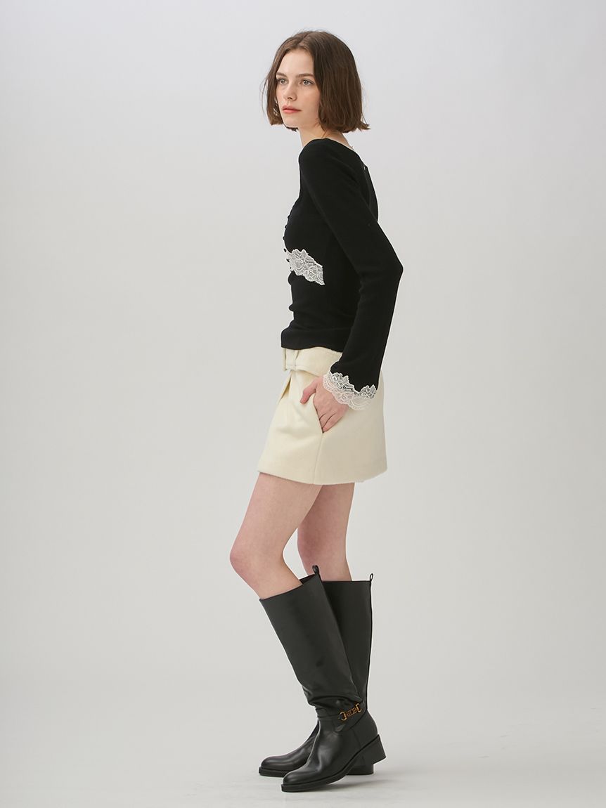 ビックベルトミニスコート(ミニスカート)｜SKIRT｜LILY BROWN（リリー