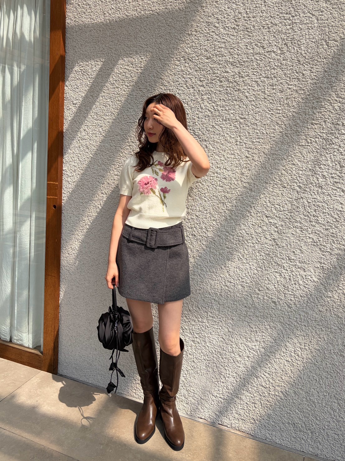 ビックベルトミニスコート(ミニスカート)｜SKIRT｜LILY BROWN（リリー