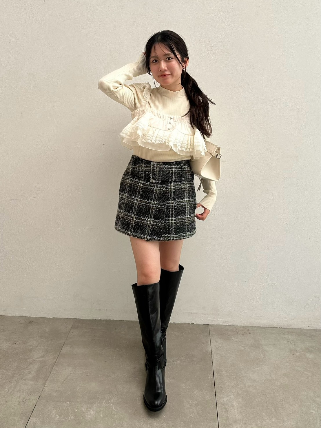 ミニスカート ★ 第1弾拡張パック ビックベルトミニスコート(ミニスカート)｜SKIRT｜LILY BROWN（リリー
