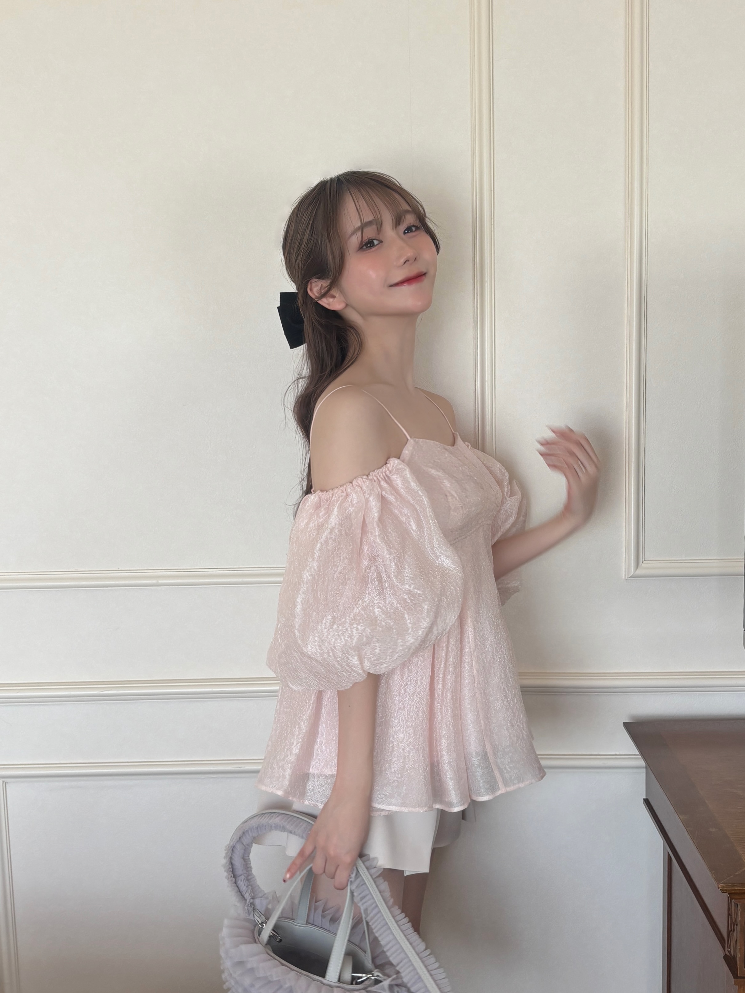 モヘアシアーシャツニットトップス(ニット)｜トップス｜LILY