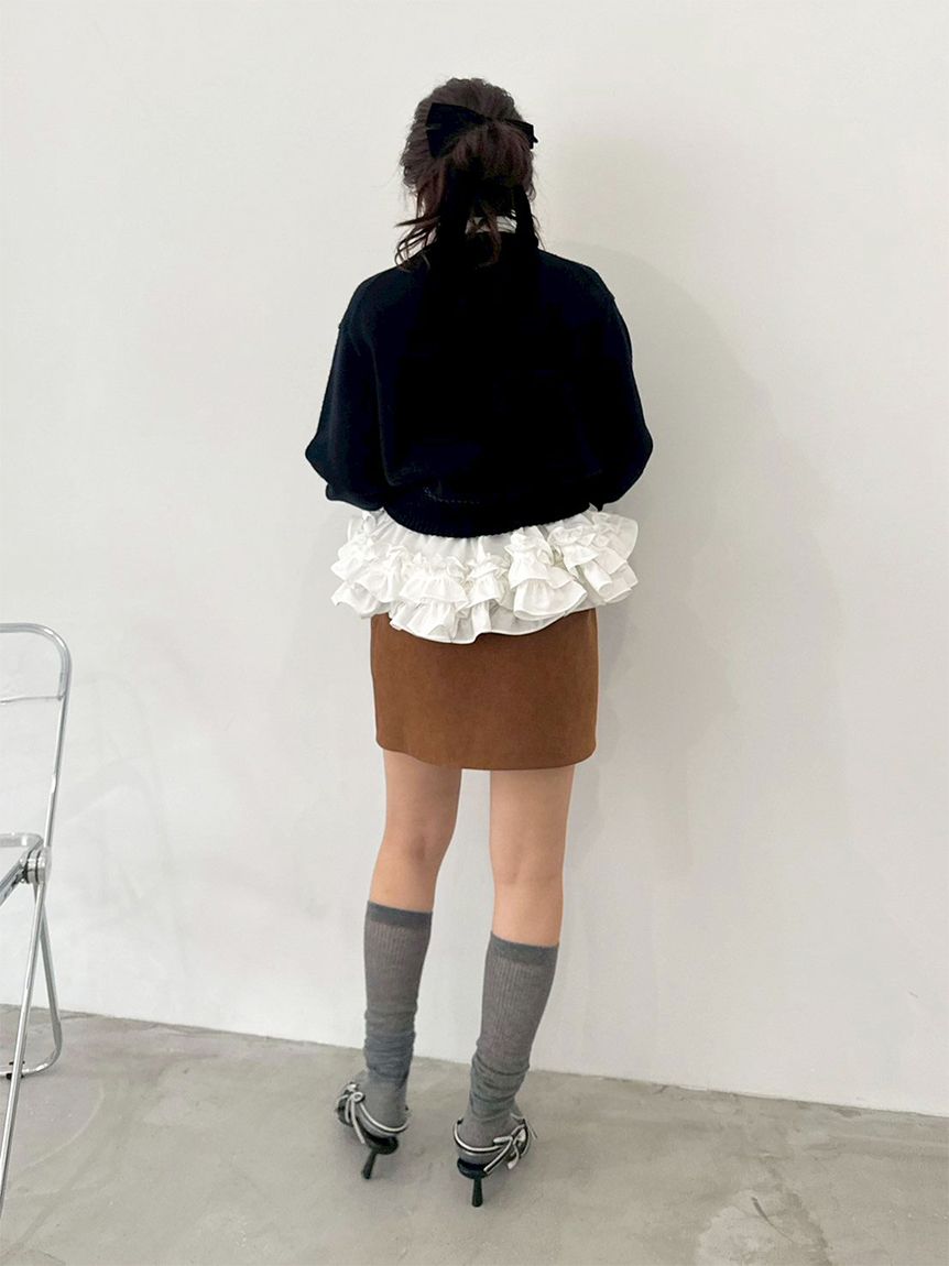 ホイップフリルヘムブラウス(シャツ・ブラウス)｜トップス｜LILY BROWN