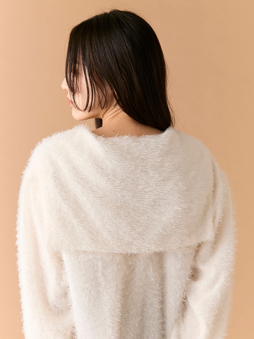 リリー ハーフスリーブツイードジャケット(テーラードジャケット)｜アウター