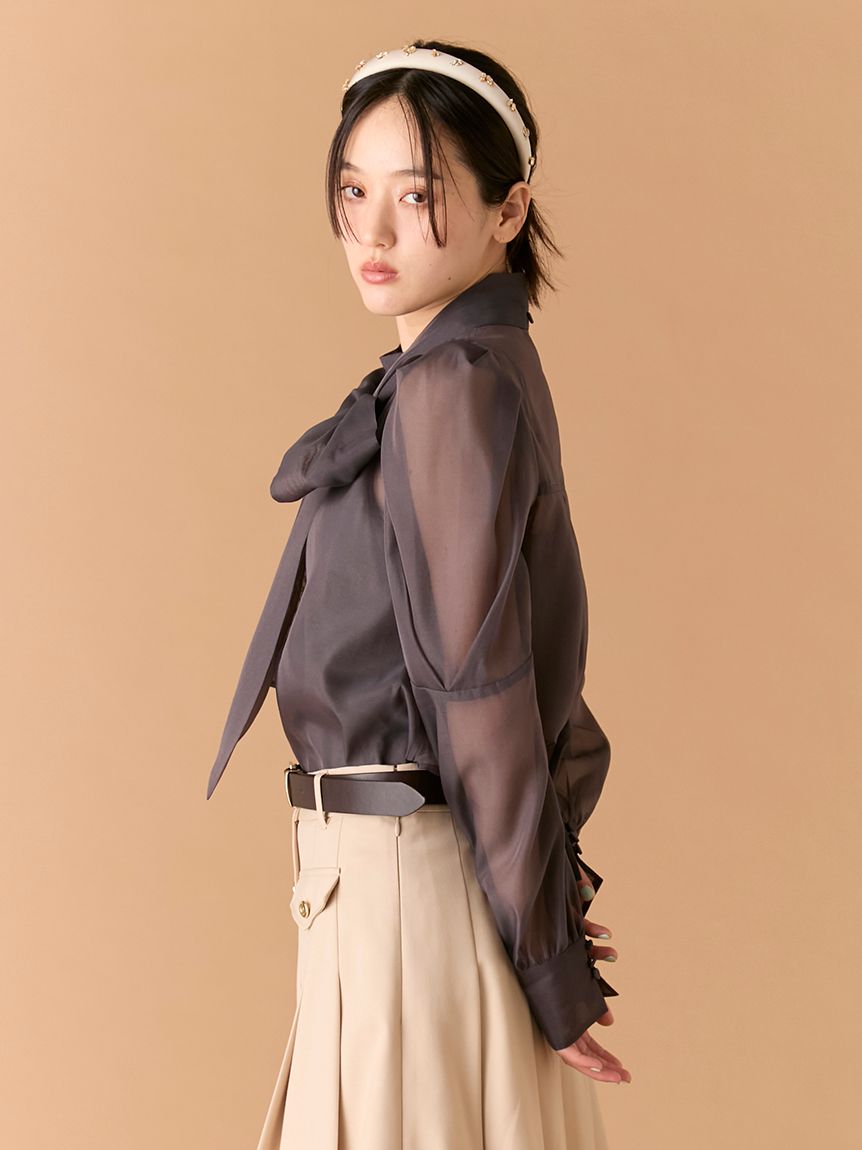 ビックボウタイブラウス(Hearts2Hearts着用)(シャツ・ブラウス