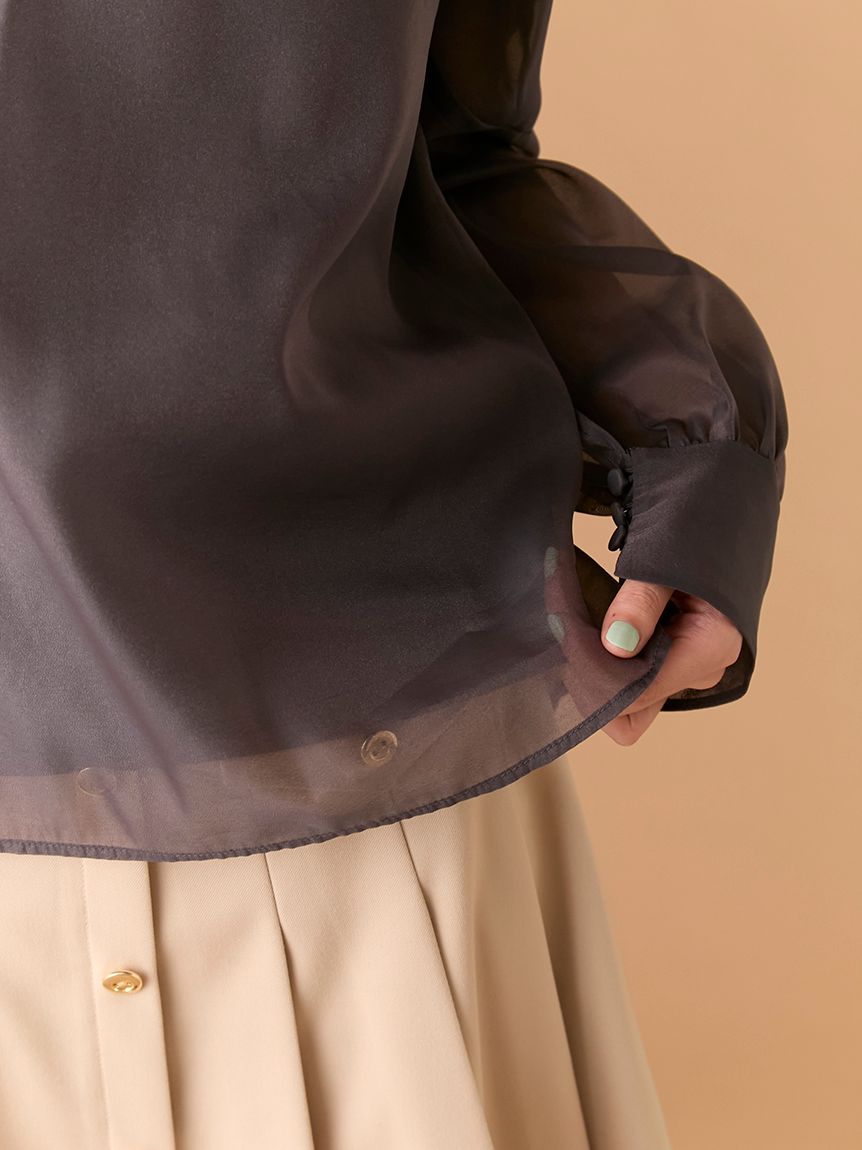 ビックボウタイブラウス(シャツ・ブラウス)｜トップス｜LILY BROWN