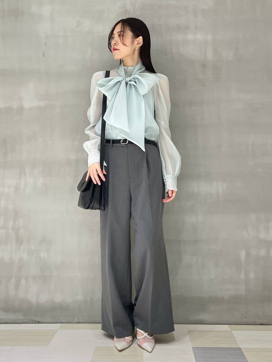 ビックボウタイブラウス(シャツ・ブラウス)｜トップス｜LILY BROWN