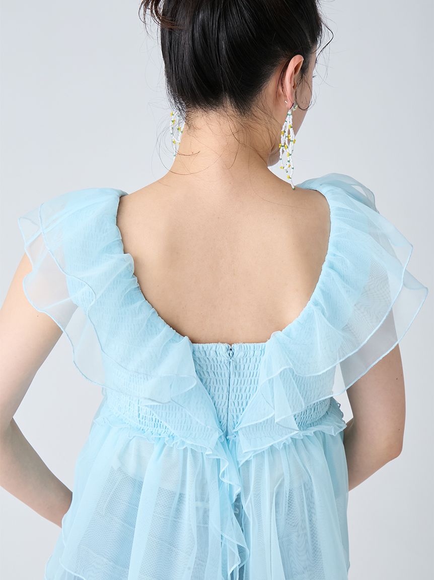 つくる様【お待ち下さい】＊ご購入用 パピヨンチュールフリルトップス(シャツ・ブラウス)｜トップス｜LILY