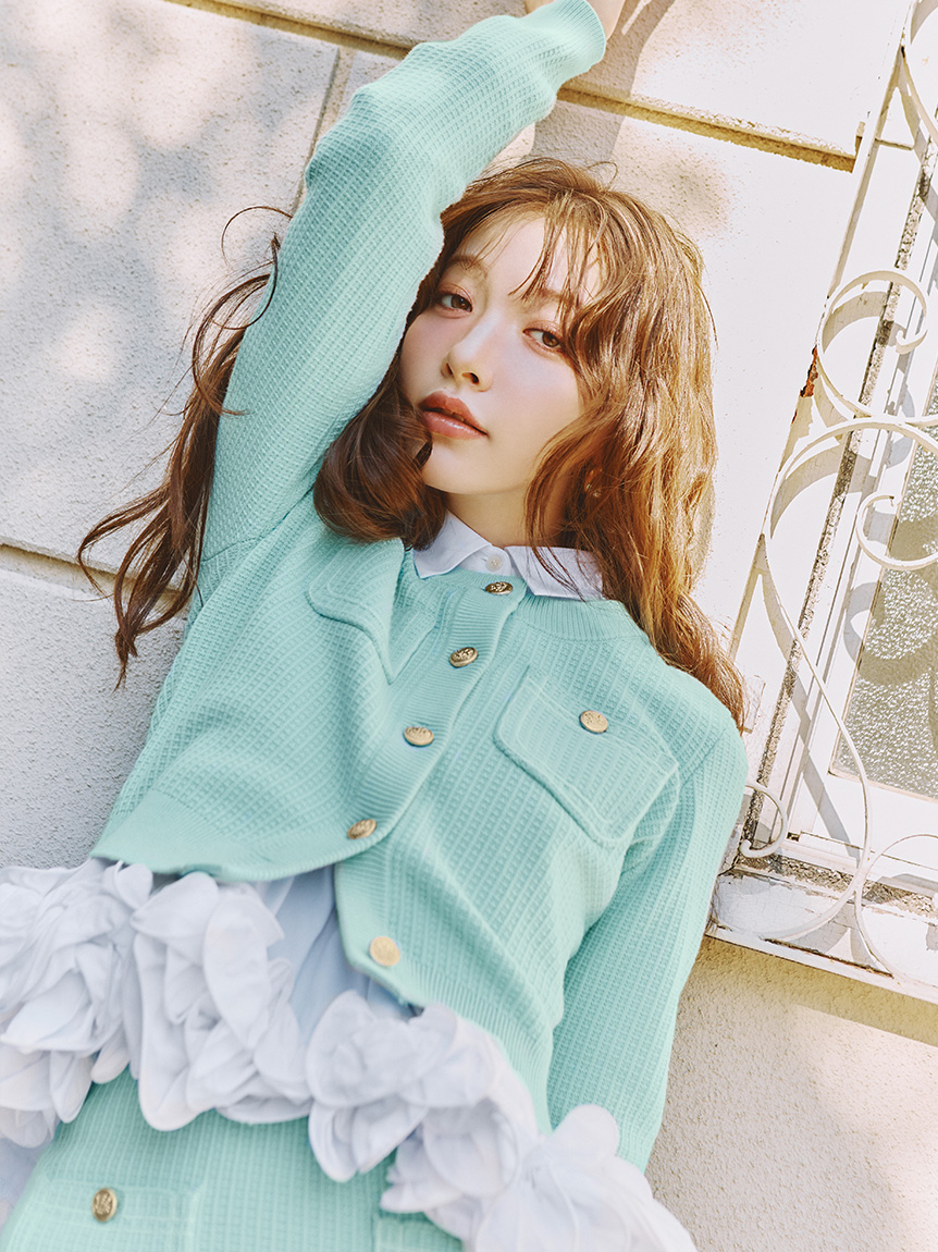 ホイップフリルヘムブラウス(シャツ・ブラウス)｜トップス｜LILY BROWN