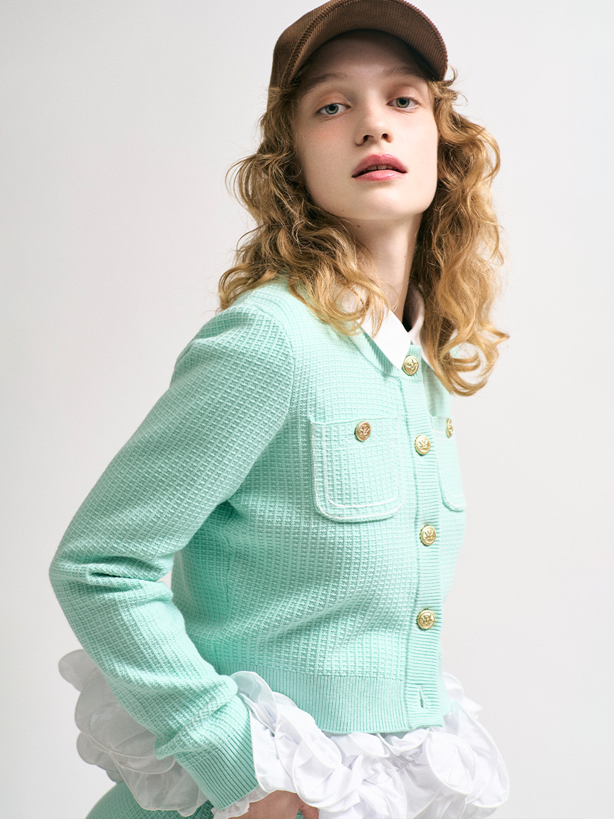 ホイップフリルヘムブラウス(シャツ・ブラウス)｜トップス｜LILY BROWN