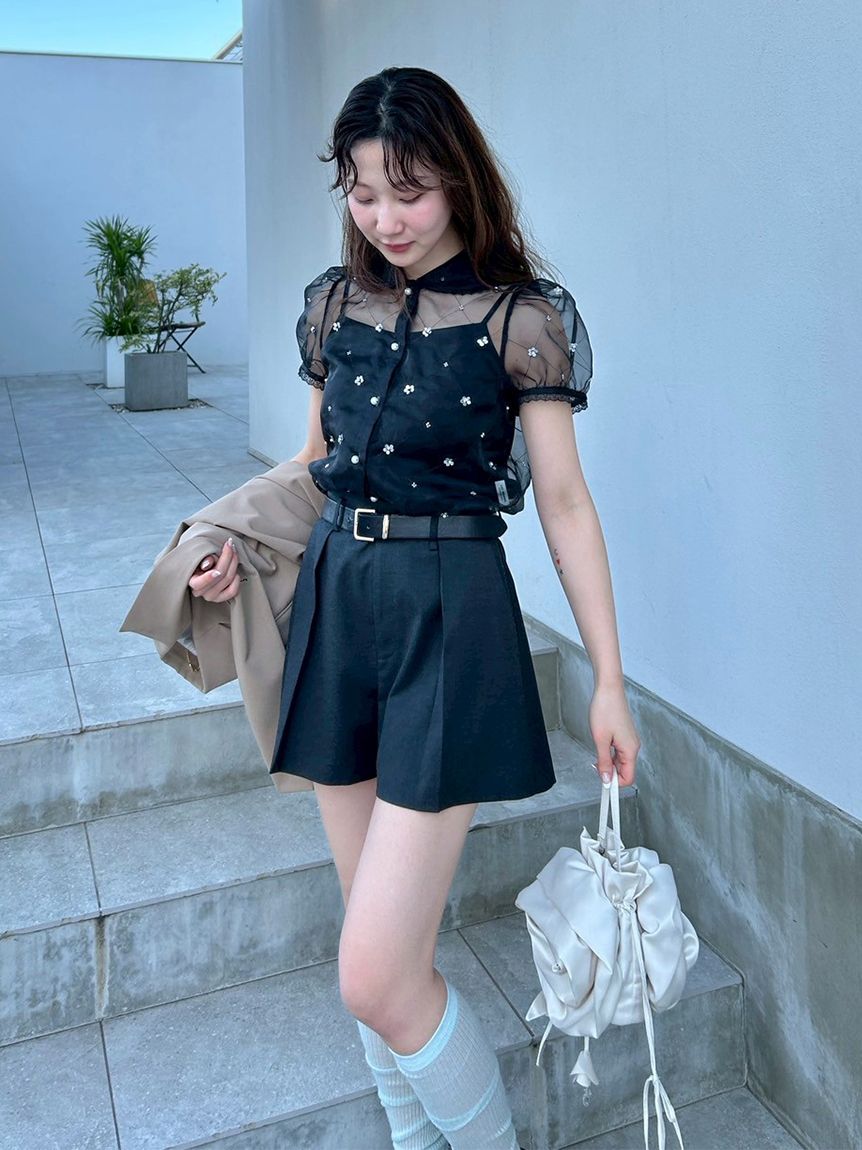 リリーブラウン LILY BROWN（リリーブラウン） (冬セール30%OFF&300円OFF) スカラップ