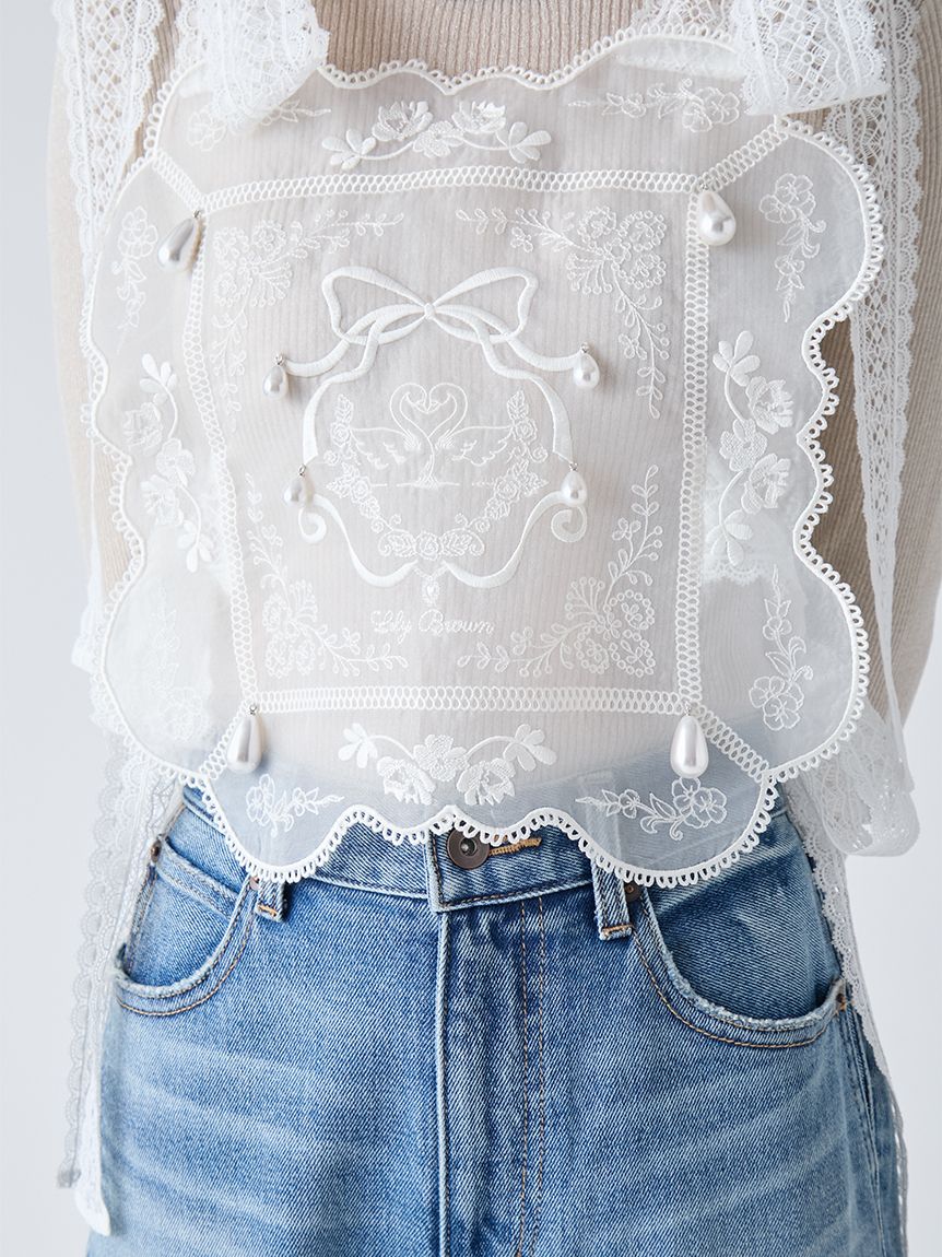 L.B CANDY STOCK]ビジューエプロン(雑貨)｜ファッション雑貨｜LILY