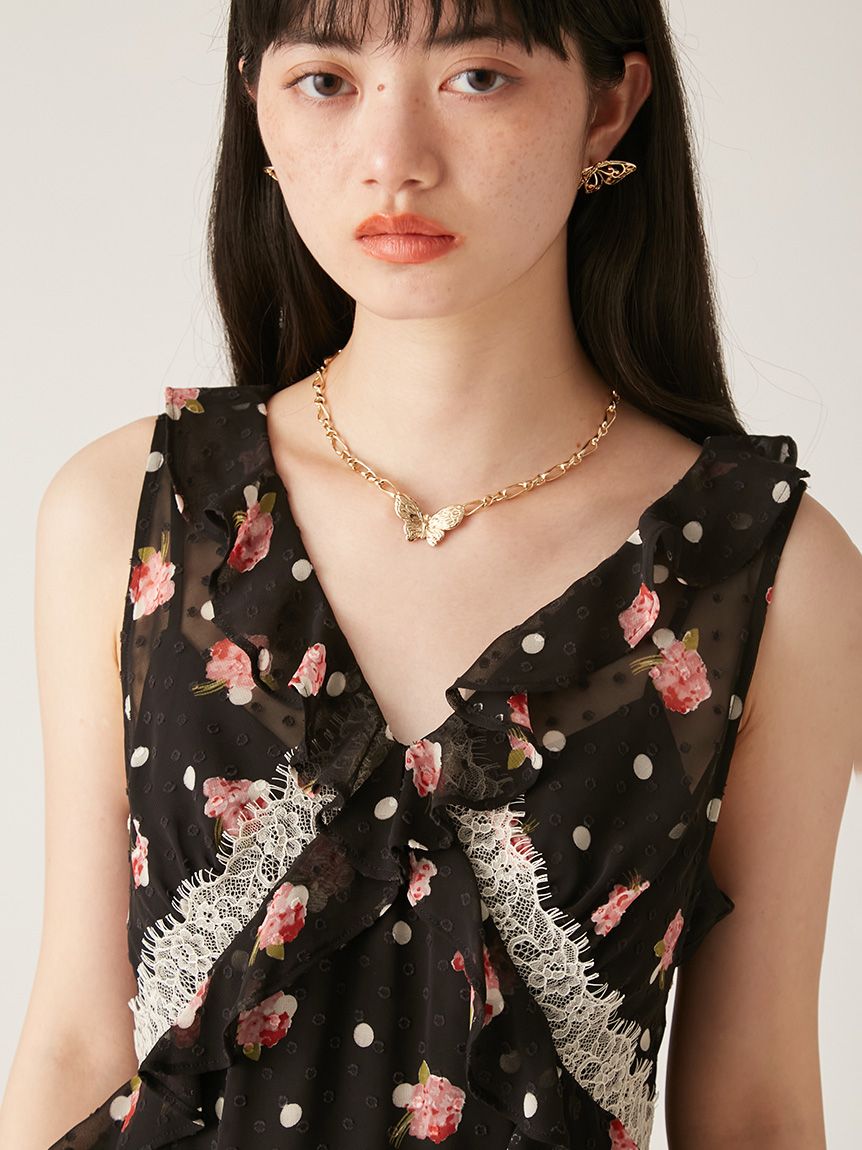 【ANNA SUI】× LILY BROWN 残り僅か バタフライネックレス LILY BROWN｜【LILY BROWN × ANNA SUI】バタフライネックレス