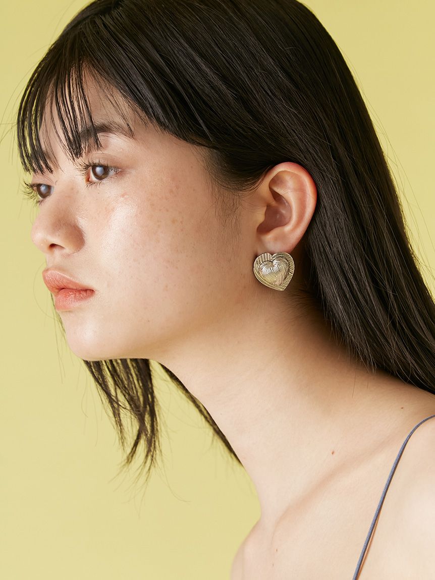 ヴィンテージハートピアス(ピアス)｜アクセサリー｜LILY BROWN