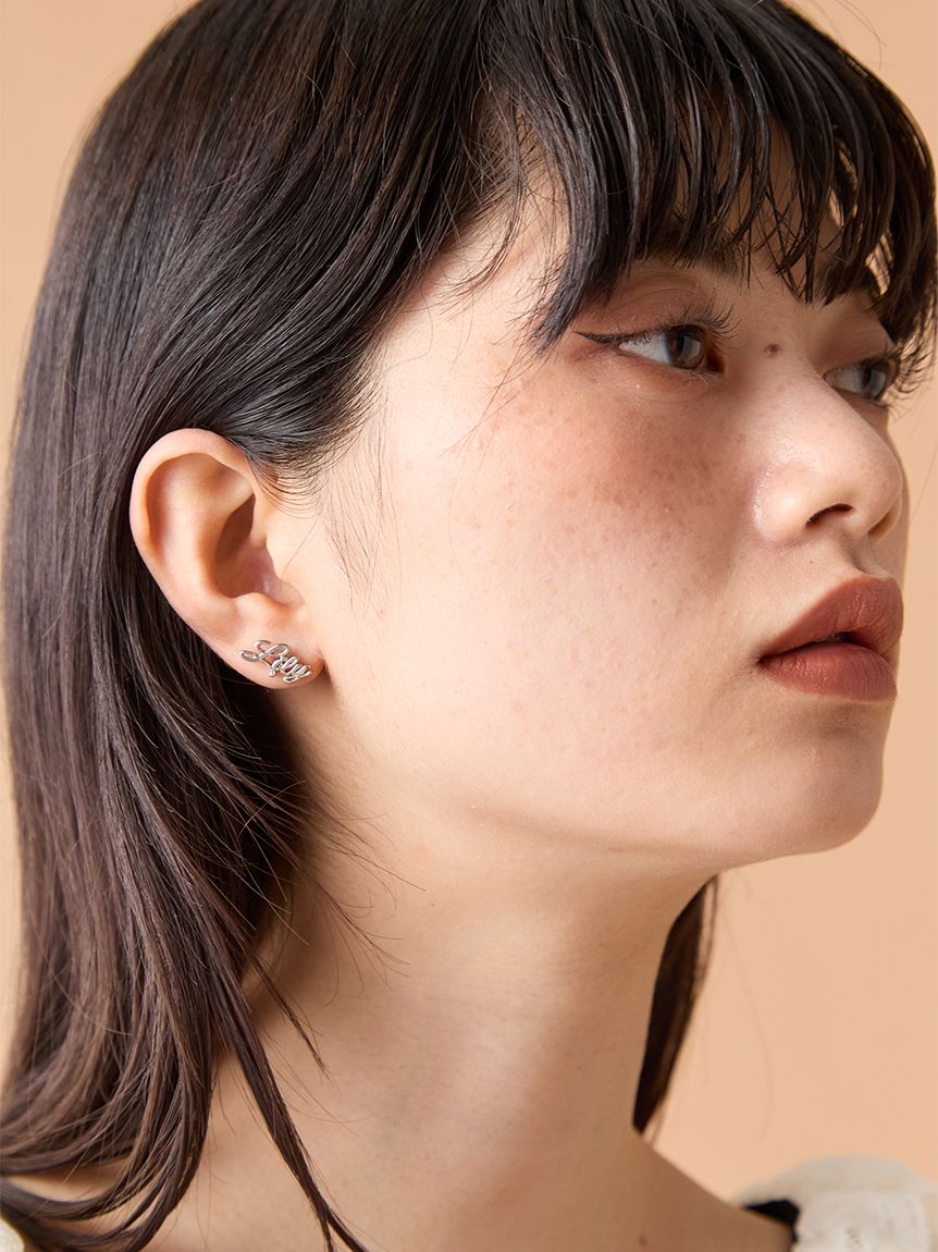 LILY BROWNロゴピアス(ピアス)｜アクセサリー｜LILY BROWN（リリー