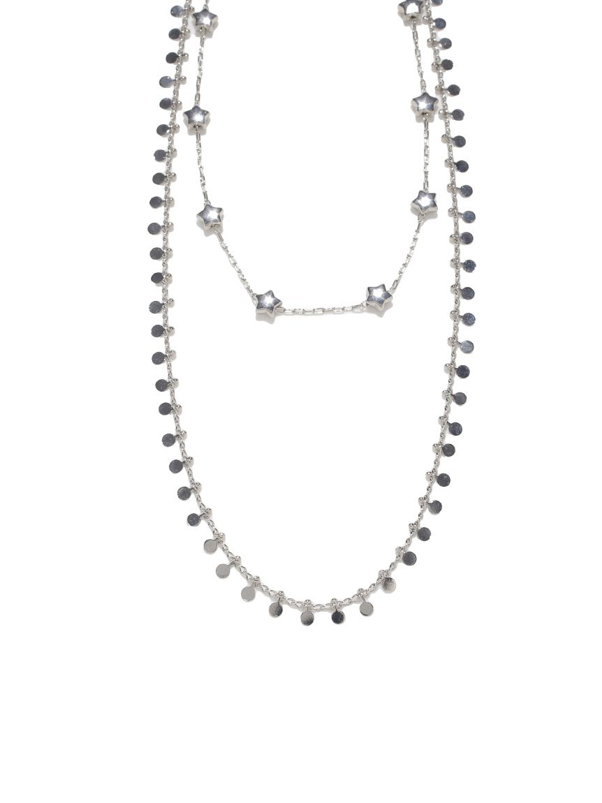 ダブルチェーンモチーフネックレス(雑貨)｜ファッション雑貨｜LILY