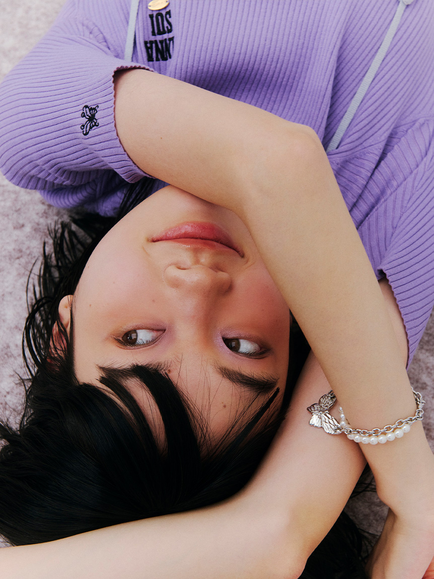 LILY BROWN ×ANNA SUI】バタフライブレスレット(ブレスレット