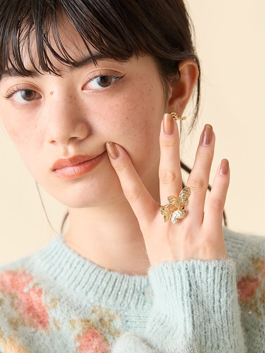 新品【LILY BROWN × ANNA SUI】バタフライベルト リリーブラウン LILY BROWN 【LILY BROWN ×ANNA SUI】バタフライ