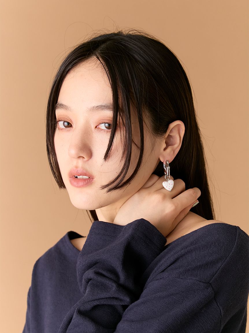バリエーションフラワープリントピアス(雑貨)｜ファッション雑貨｜LILY