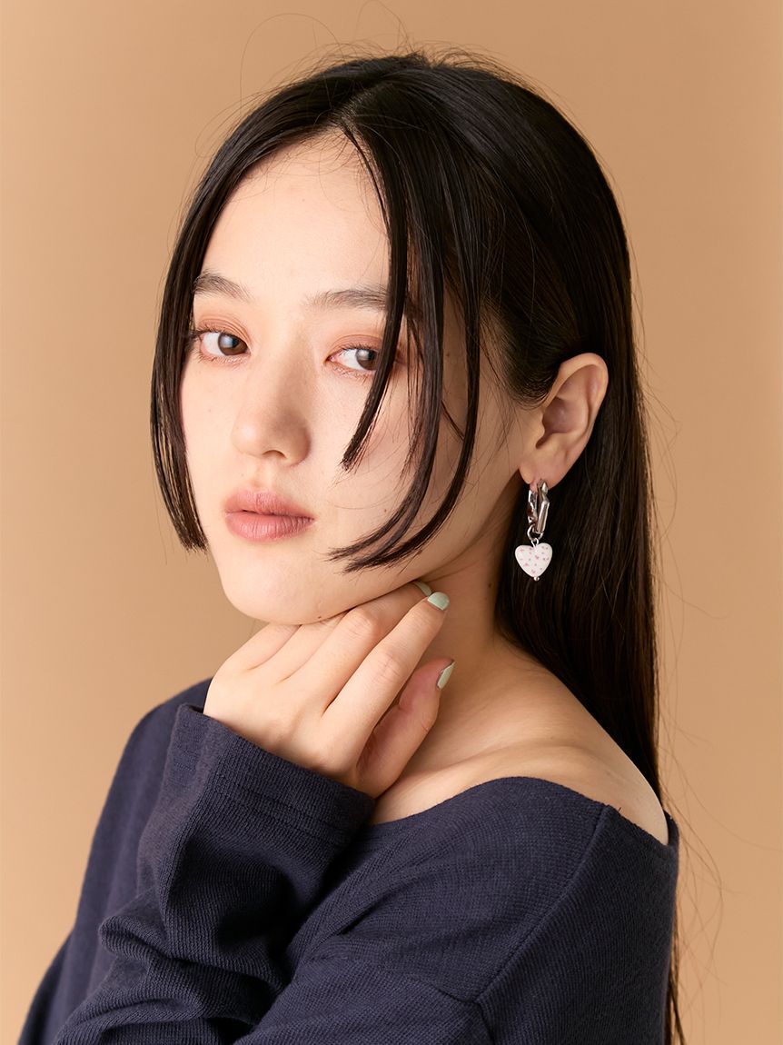 バリエーションフラワープリントピアス(雑貨)｜ファッション雑貨｜LILY