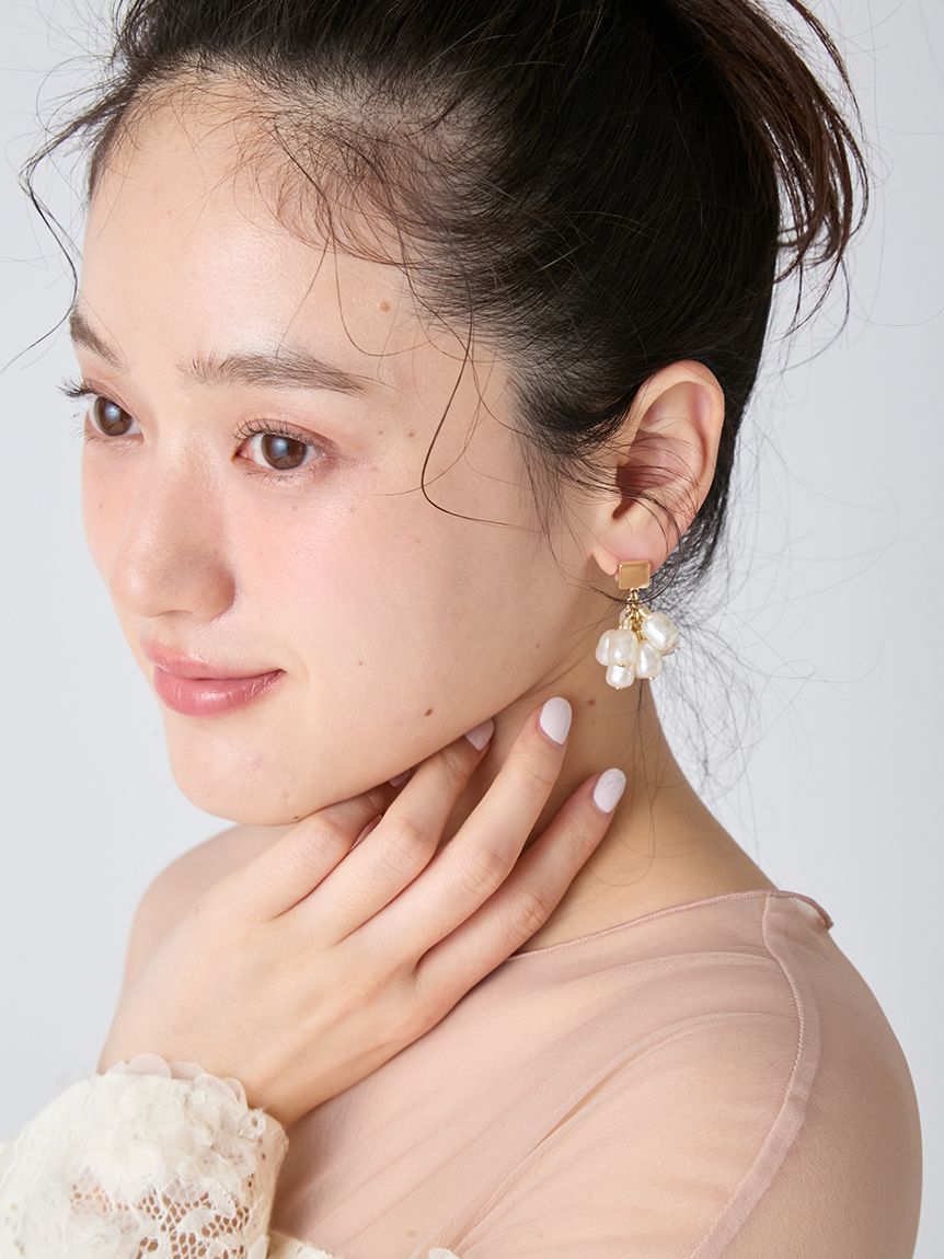 バリエーションパールピアス(ピアス)｜アクセサリー｜LILY BROWN
