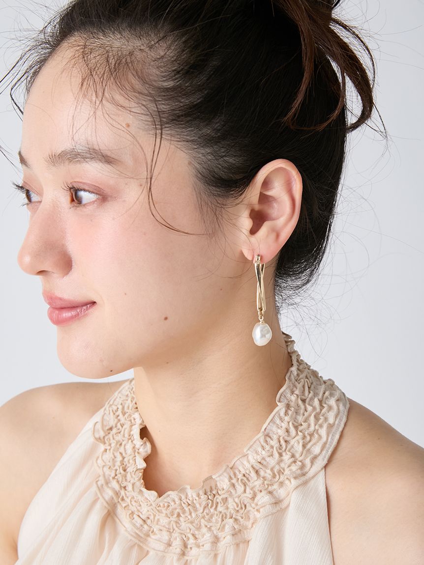 バリエーションパールピアス(ピアス)｜アクセサリー｜LILY BROWN