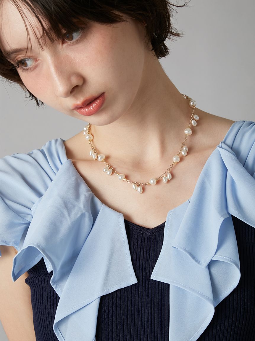 バリエーションパールネックレス(ネックレス)｜アクセサリー｜LILY
