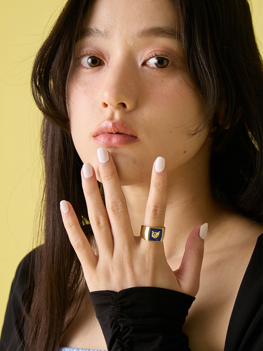 CATモチーフリング(雑貨)｜ファッション雑貨｜LILY BROWN（リリー