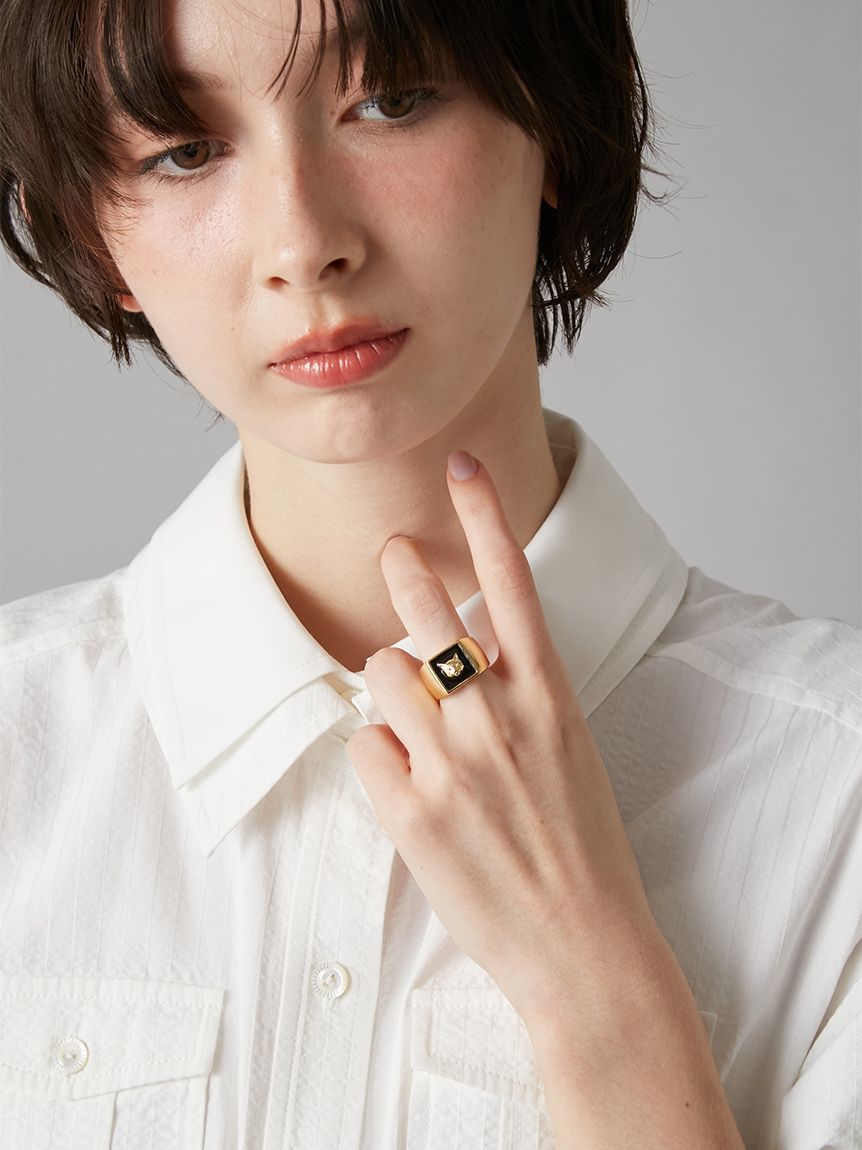 CATモチーフリング(雑貨)｜ファッション雑貨｜LILY BROWN（リリー