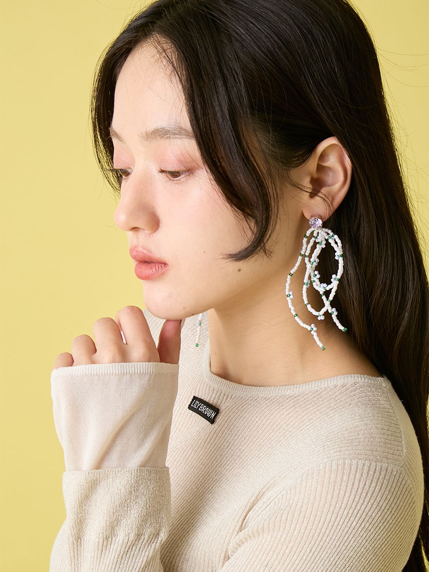 フルーツビーズピアス(雑貨)｜ファッション雑貨｜LILY BROWN（リリー