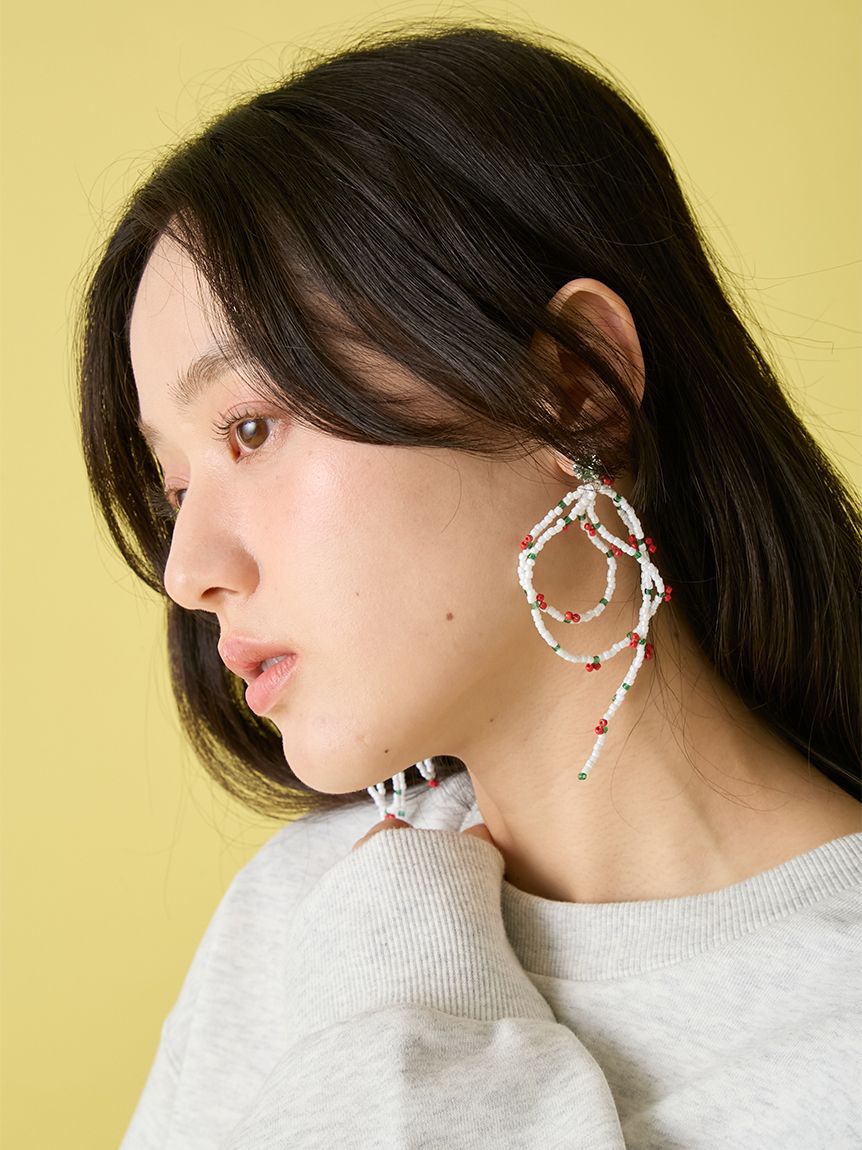 フルーツビーズピアス(雑貨)｜ファッション雑貨｜LILY BROWN（リリー