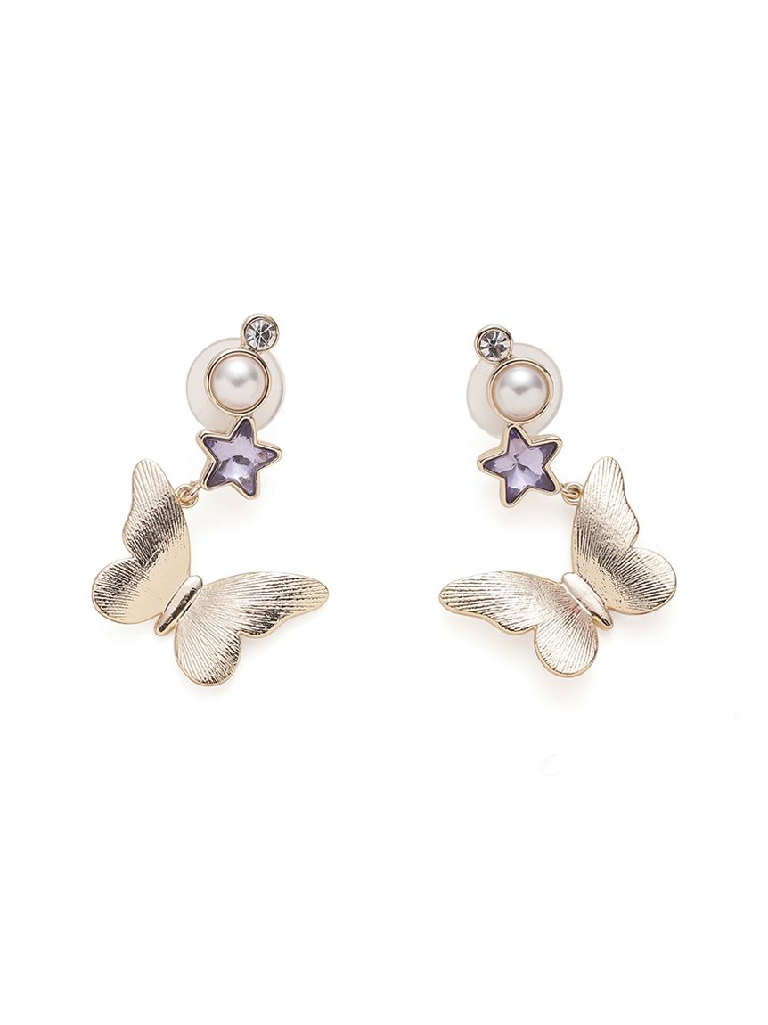 LILY BROWN×ANNA SUI】バタフライスターピアス(ピアス)｜アクセサリー