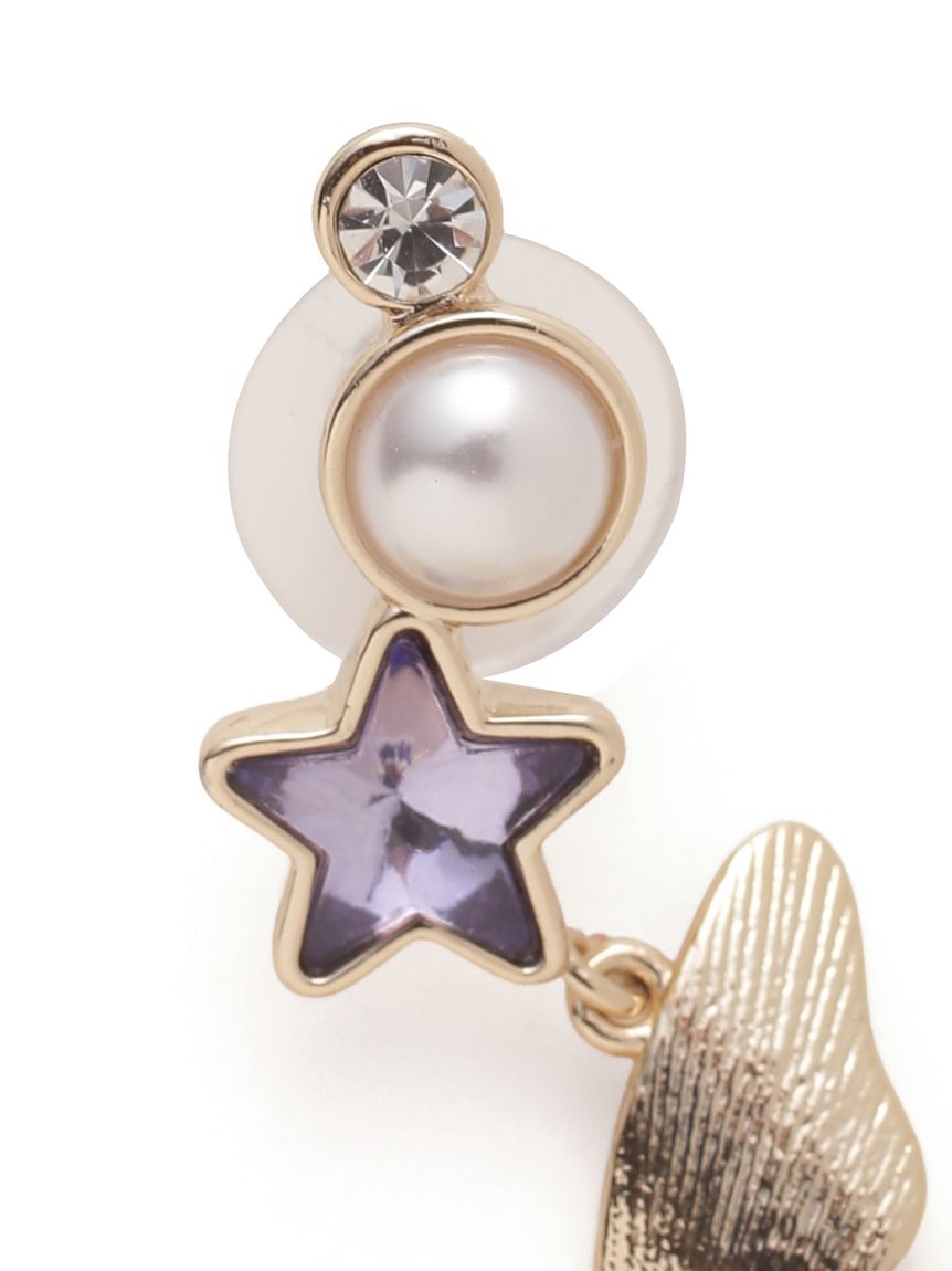 LILY BROWN×ANNA SUI】バタフライスターピアス(ピアス)｜アクセサリー