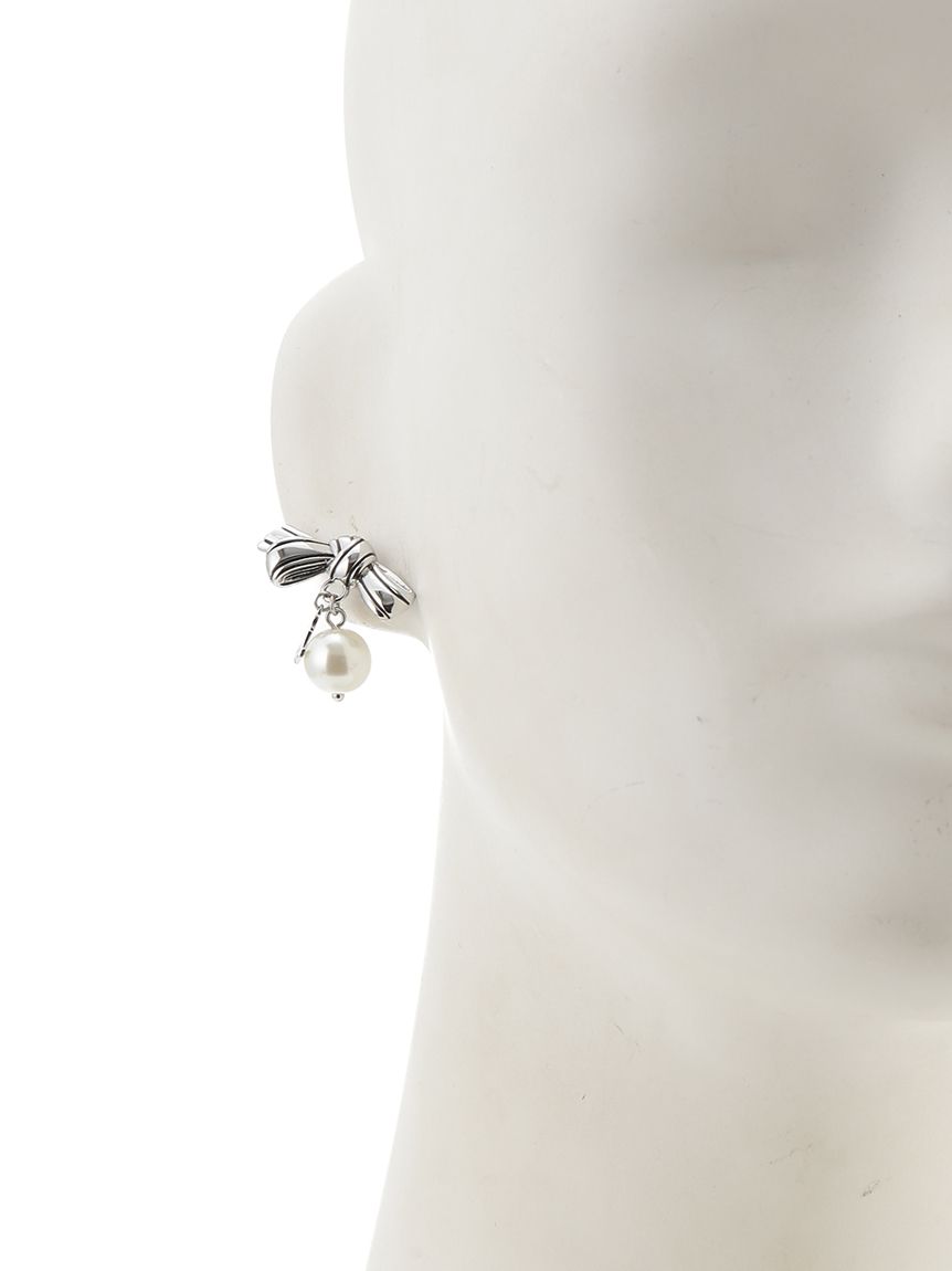 マリンリボンパールピアス(ピアス・イヤリング)｜ACCESSORY｜LILY