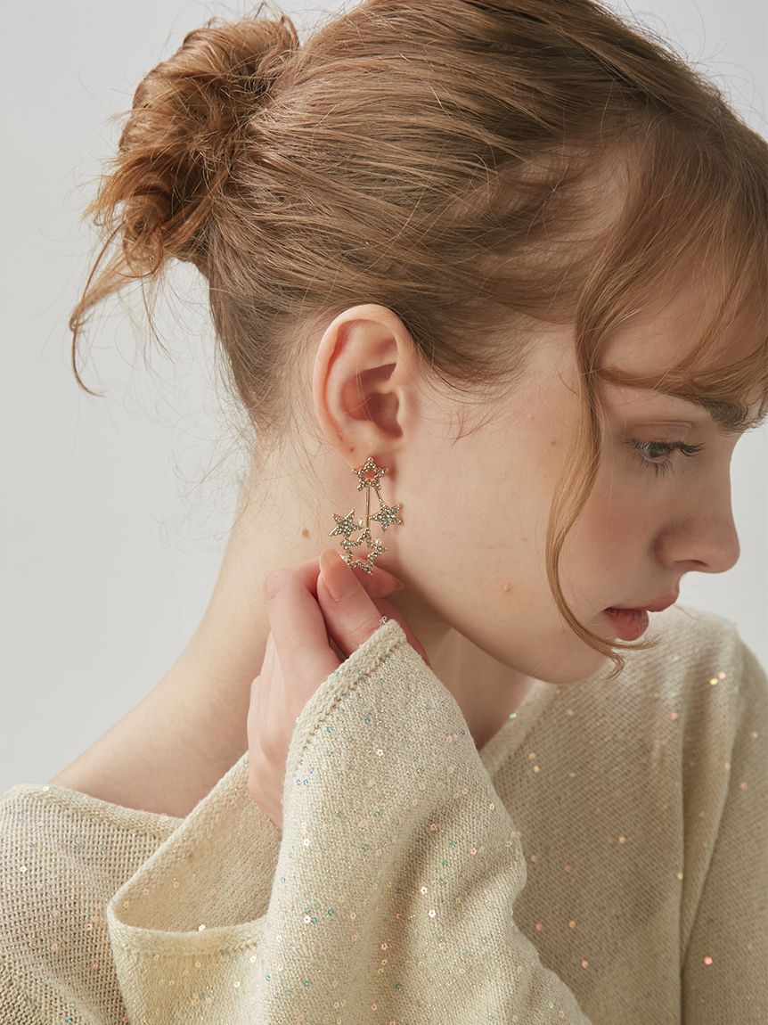 スターモチーフピアス(ピアス・イヤリング)｜ACCESSORY｜LILY BROWN