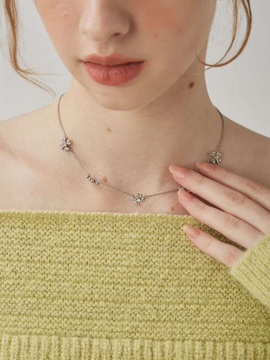 ビジュークローバーネックレス(ネックレス)｜ACCESSORY｜LILY BROWN